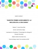 Nuestro primer acercamiento: la biología en la vida diaria