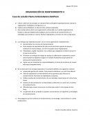 ORGANIZACIÓN DE MANTENIMIENTO II Caso de estudio Planta Embotelladora BotPlant