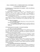Introducción al Comportamiento del Consumidor