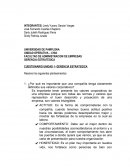 CUESTIONARIO UNIDAD 1- GERENCIA ESTRATEGICA