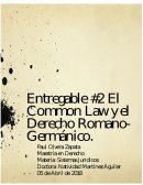 Common Law y el derecho germanico