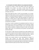 ONTOLOGIA DE LA EDUCACION