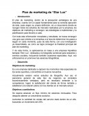 Plan de marketing de “Eter Lux”
