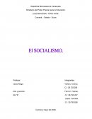 Actividad 2 - El Socialismo