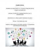 ANALIZARAN SU ENTORNO LABORAL Y ELABORARAN UNA PROPUESTA DE MEJORA