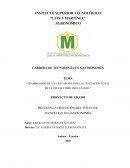 Elaboración de una bavaroise con la utilización total de la stevia como endulzante