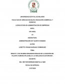 ENSAYO “LOS DILEMAS ORGANIZACIONALES EN LA GESTIÓN DEL TALENTO HUMANO APLICABLE A LA REALIDAD ECUATORIANA”