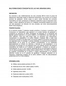 MALFORMACIONES CONGENITAS DE LAS VIAS URINARIAS (MVU)