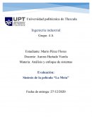 Síntesis de la película “La Meta”