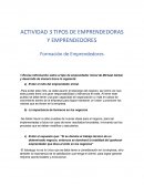 TIPOS DE EMPRENDEDORES