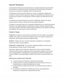 Garret thompson resumen