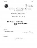 Calculo de Parametros de un Motor DC