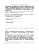 ESTRATEGIA DE ELABORACIÓN DE TEXTOS