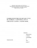 ELABORACION DE TORTA DE AHUYAMA Y UN TE DE VALERIANA Y MANZANILLA CON UN ENDULZANTE NATURAL A BASE DE stevia