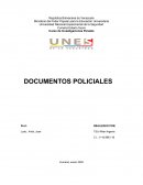 Documentos policiales