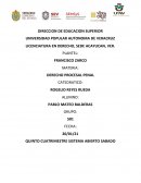 Sistemas procesales penales.