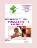 Desarrollo del Pensamiento y Lenguaje