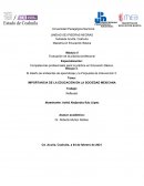 IMPORTANCIA DE LA EDUCACIÓN EN LA SOCIEDAD MEXICANA