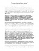 Mesoamérica, ¿viva o muerta?
