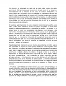 La actual situación en Venezuela