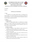 Perfil del proyecto de lombricultura