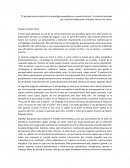 Reflexión en torno al texto: El perspectivismo retoma la antropofagia oswaldiana en nuevos términos