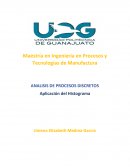 ANALISIS DE PROCESOS DISCRETOS