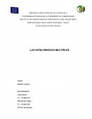 LAS INTELIGENCIAS MULTIPLES