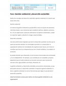 Foro ambiental y desarrollo sostenible