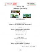 Proyecto sustentable Ecovivero