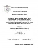 UTILIDAD DE LA PLATAFORMA “TEAMS” EN LA IMPARTICIÓN DE CLASES