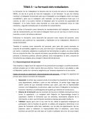 TEMA 3 – La formació dels treballadors