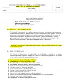 DP Gerente de Mantenimiento