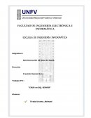 Procedimientos Almacenados