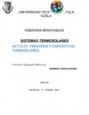 Principios y dispositivos termosolares
