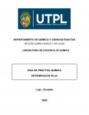 Determinacion de pH con indicador natural de zanahoria