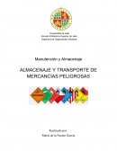 ALMACENAJE Y TRANSPORTE DE MERCANCÍAS PELIGROSAS