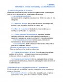 Costos: Conceptos y sus clasificaciones