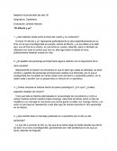 Evaluación: análisis literario “El difunto y yo”