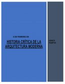 HISTORIA CRITICA DE LA ARQUITECTURA