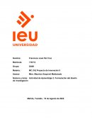 Actividad de Aprendizaje 2. Formulación del diseño de investigación