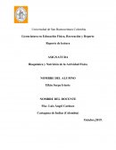 REPORTE SOBRE LOS ACIDOSIS METABOLICA INDUCIDA POR EL EJERCICIO: ¿DE DONDE VIENEN LOS PROTONES?