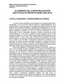 EL REGRESO DE LA INDUSTRIALIZACIÓN SUSTITUTIVA DE IMPORTACIONES (2003-2015)
