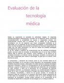 Evaluacion de la tecnologia medica