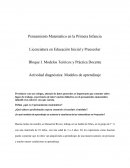 Pensamiento matematico en la primera infancia