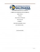 Jóvenes frente a la Educación