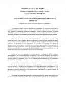 ANALISIS DE LA ELASTICIDAD DE LA DEMANDA Y PRECIO DE UN PRODUCTO