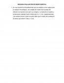 SEGUNDA EVALUACIÓN DE BIOESTADÍSTICA