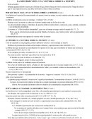 LA RESURRECCIÓN: UNA VICTORIA SOBRE LA MUERTE