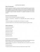 LA CONTAMINACION AMBIENTAL ¿Qué es la contaminación?